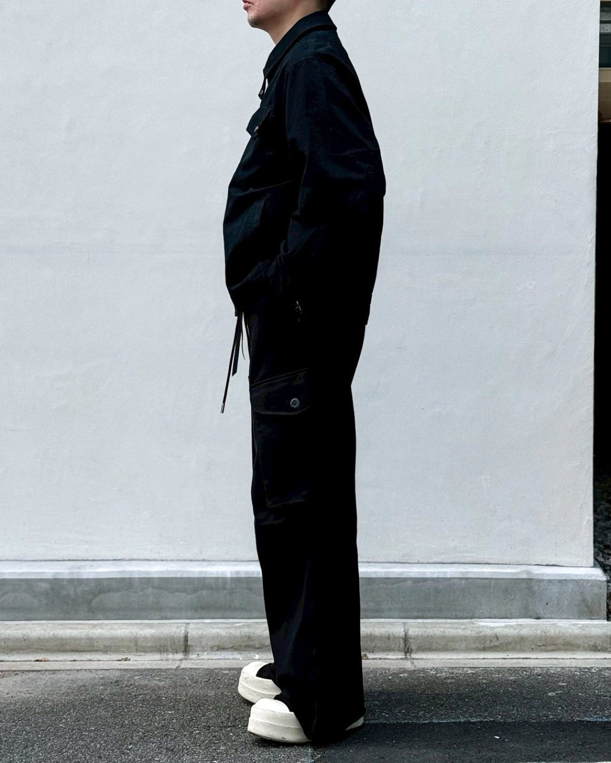 【定価88,000円】タム・tamme トラックジャケット　サイズ1 ブラック Tamme (タム) AW25 JERSEY TRACK BLOUSON / BLACK | Detail
