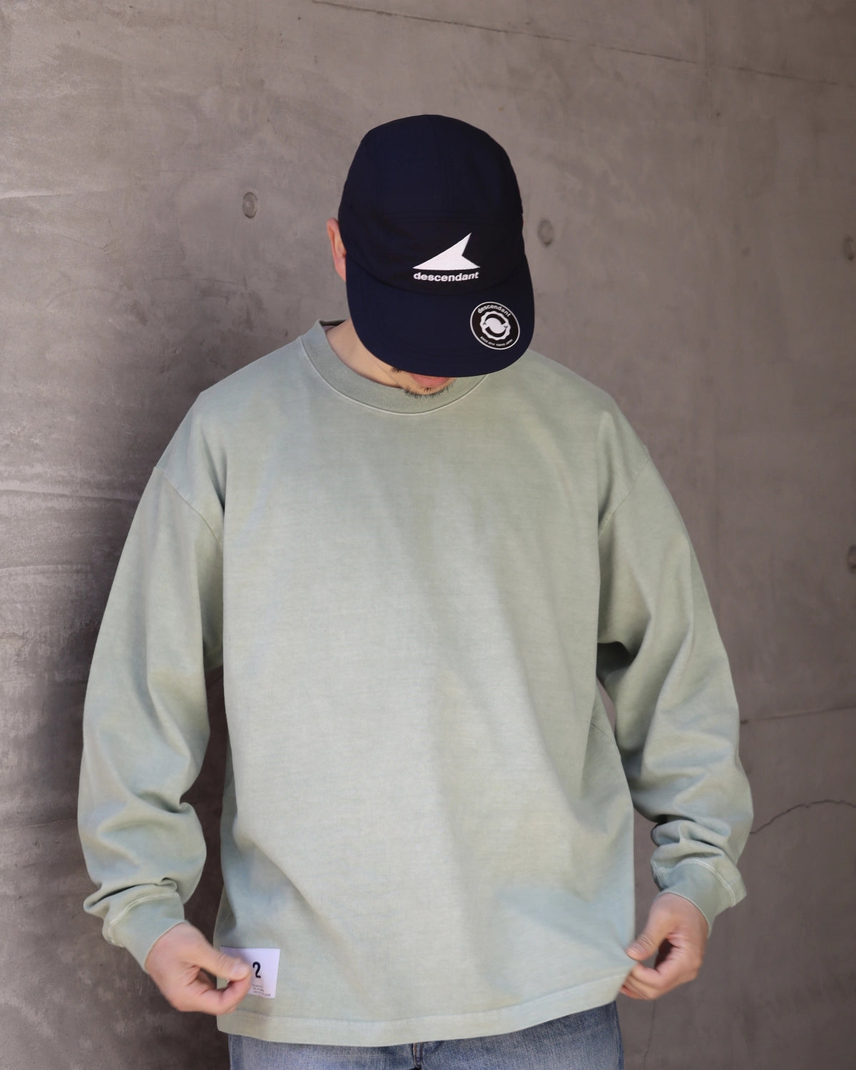 DESCENDANT (ディセンダント) / CETUS ORGANIC COTTON LS PIGMENT DYE