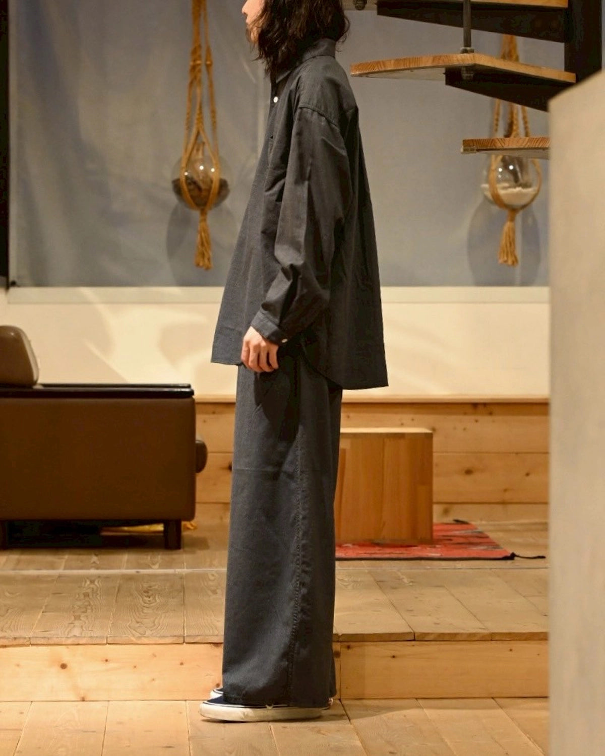 DIGAWEL / Puckering wide pants (DWYB021)
