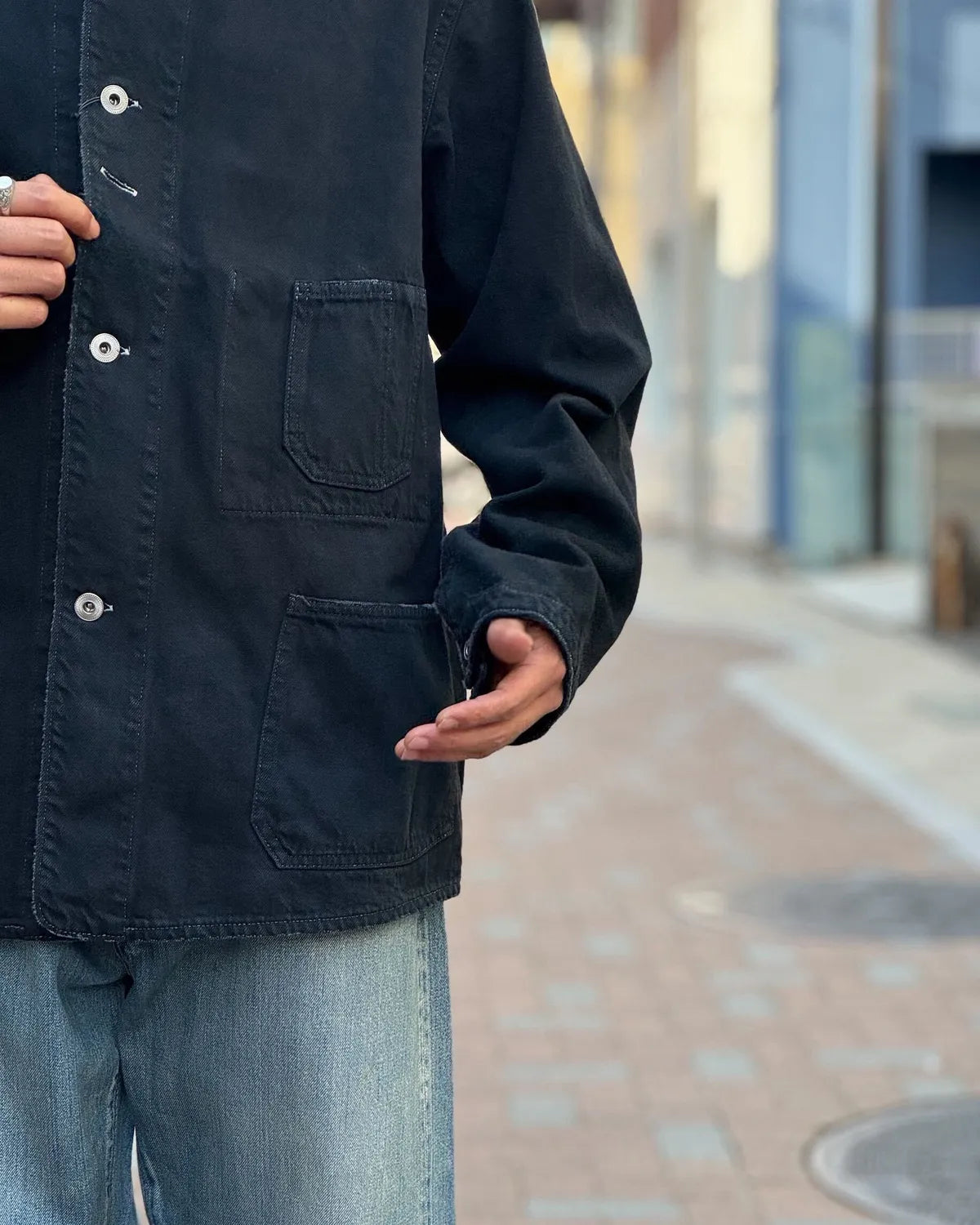 A.PRESSE / Vintage Denim Chore Jacket (26AAP-01-55)