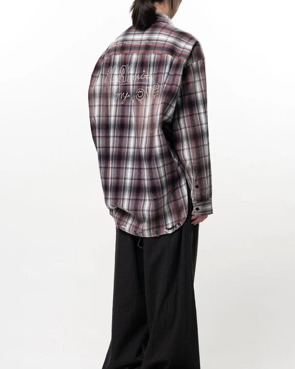 Maison MIHARA YASUHIRO / VINTAGE LIKE CHECK SHIRTS (J16SH181)