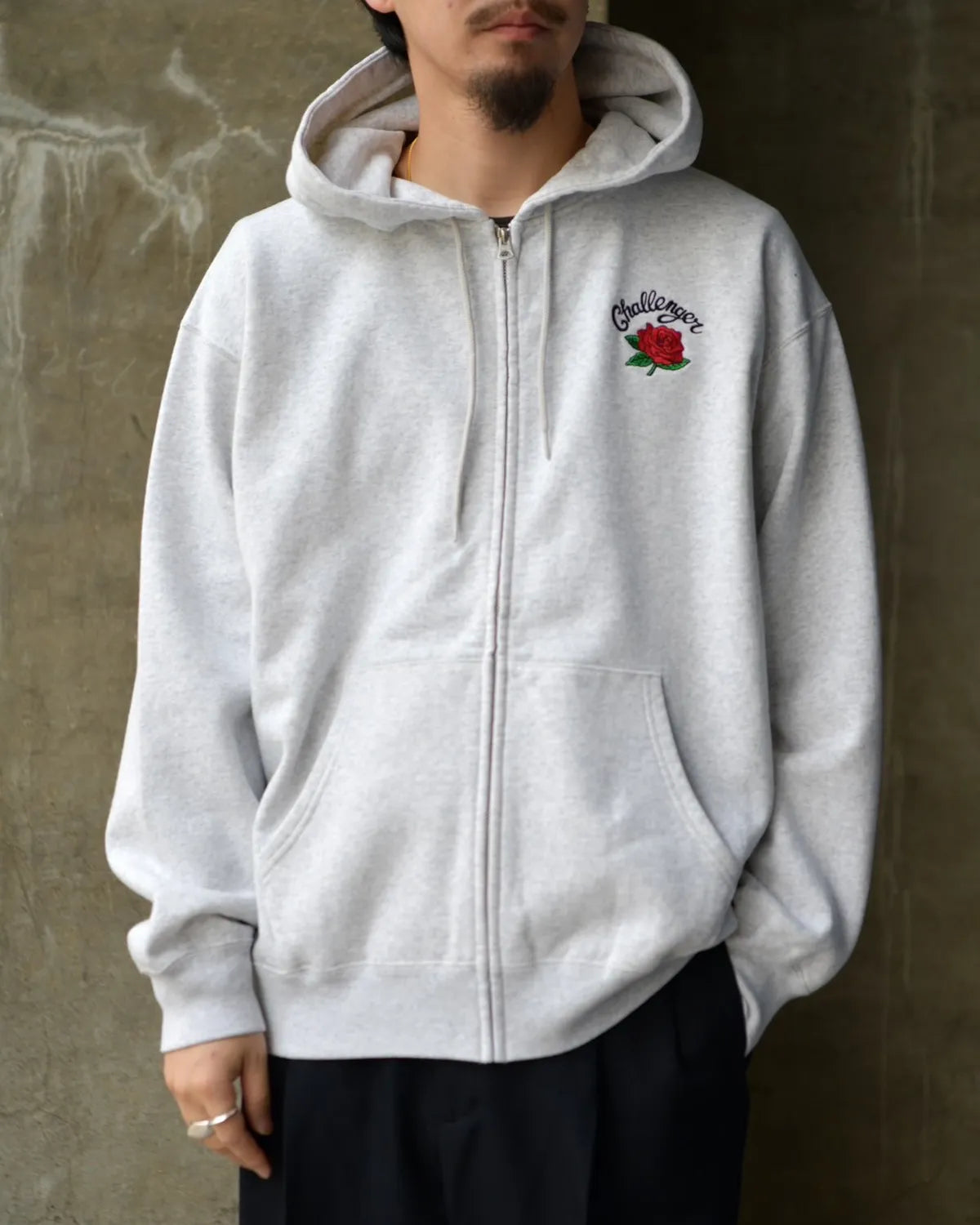 CHALLENGER / ROSE ZIP HOODIE (CLG-SW 025-015)