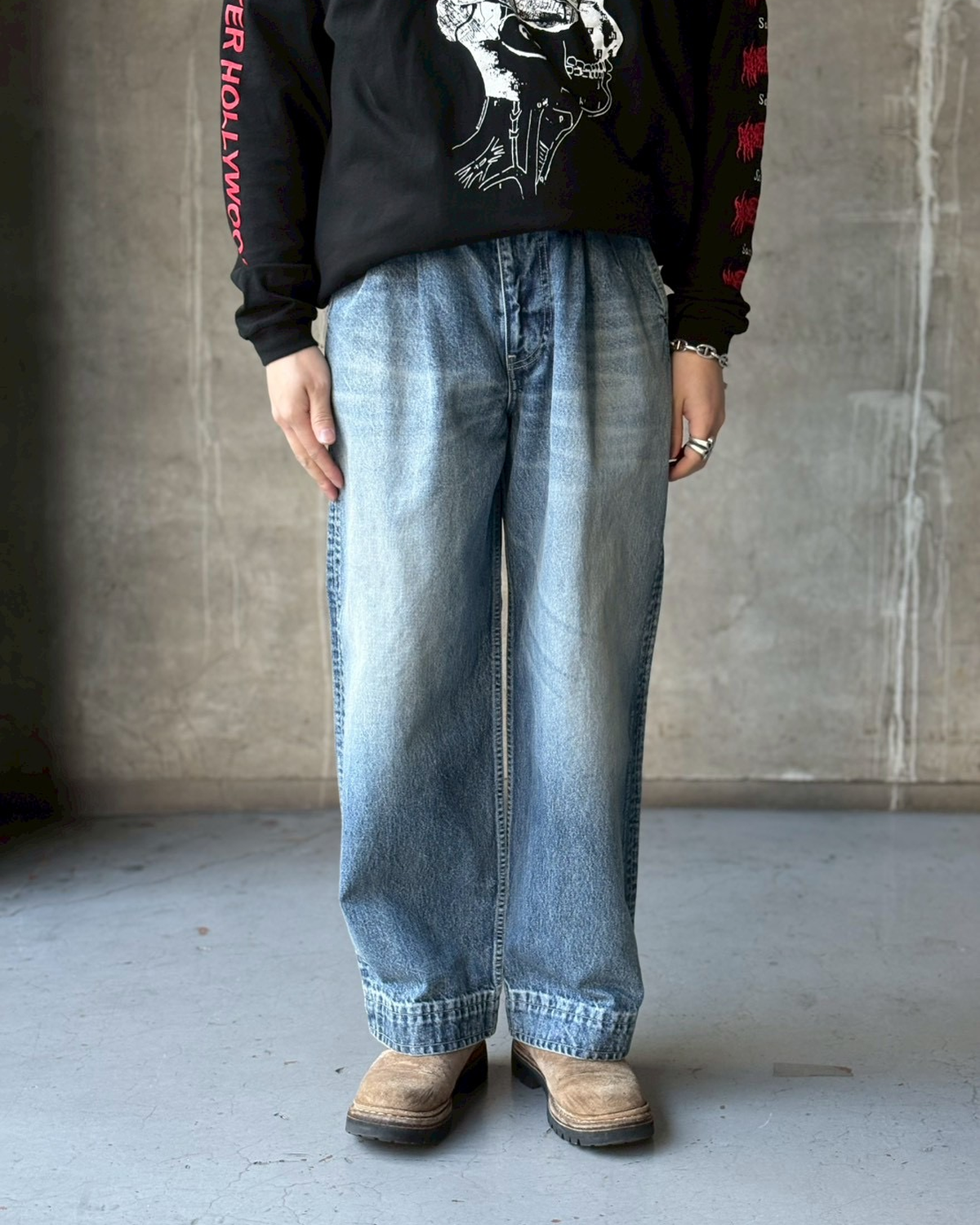 Graphpaper × N.HOOLYWOOD / Two Tuck Tapered Pants (NH-GP-CP01)