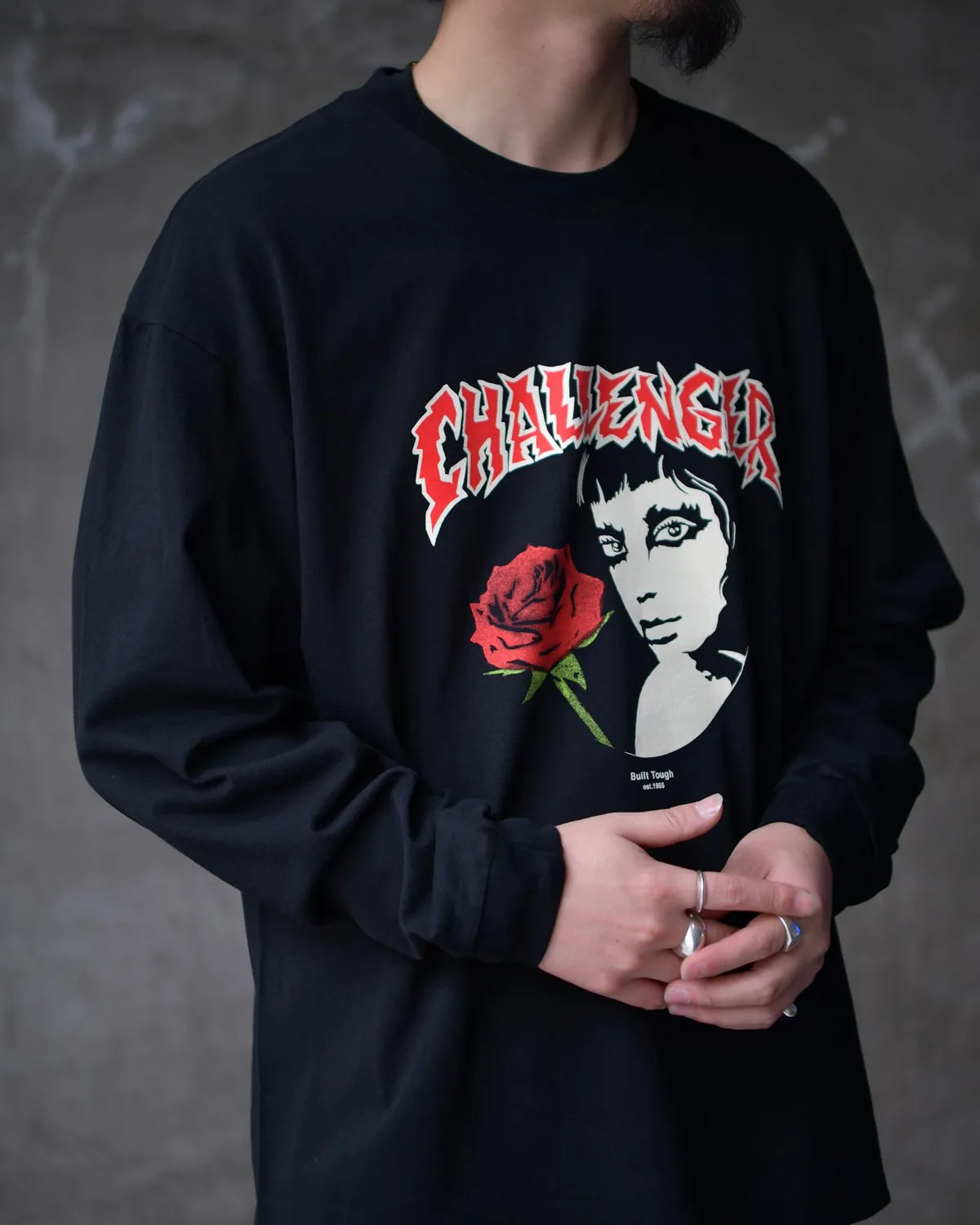 CHALLENGER / L/S ROSEGIRL TEE (CLG-TS 025-031)