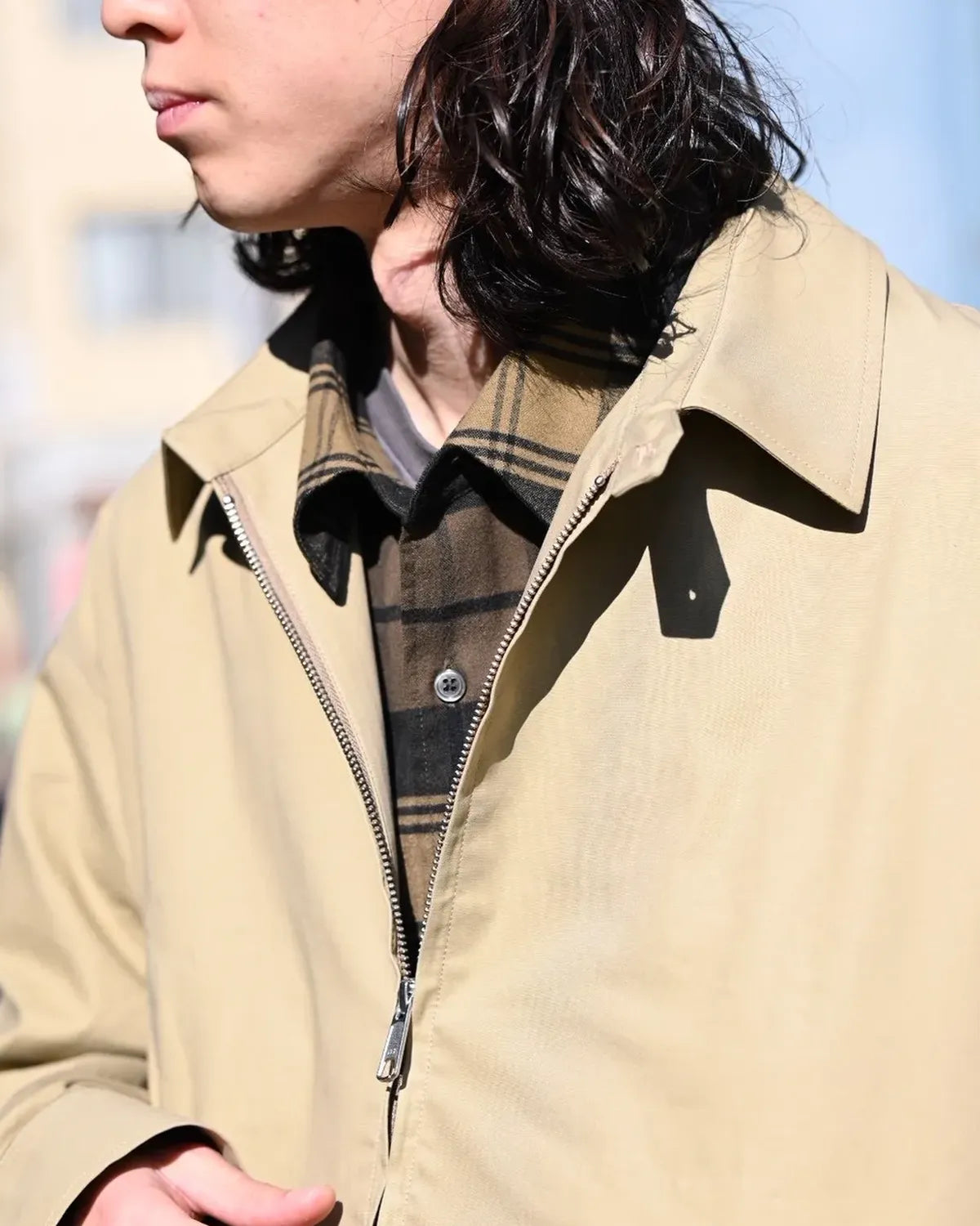 FreshService / POWDER COTTON SWING TOP BLOUSON (FSC254-30061)