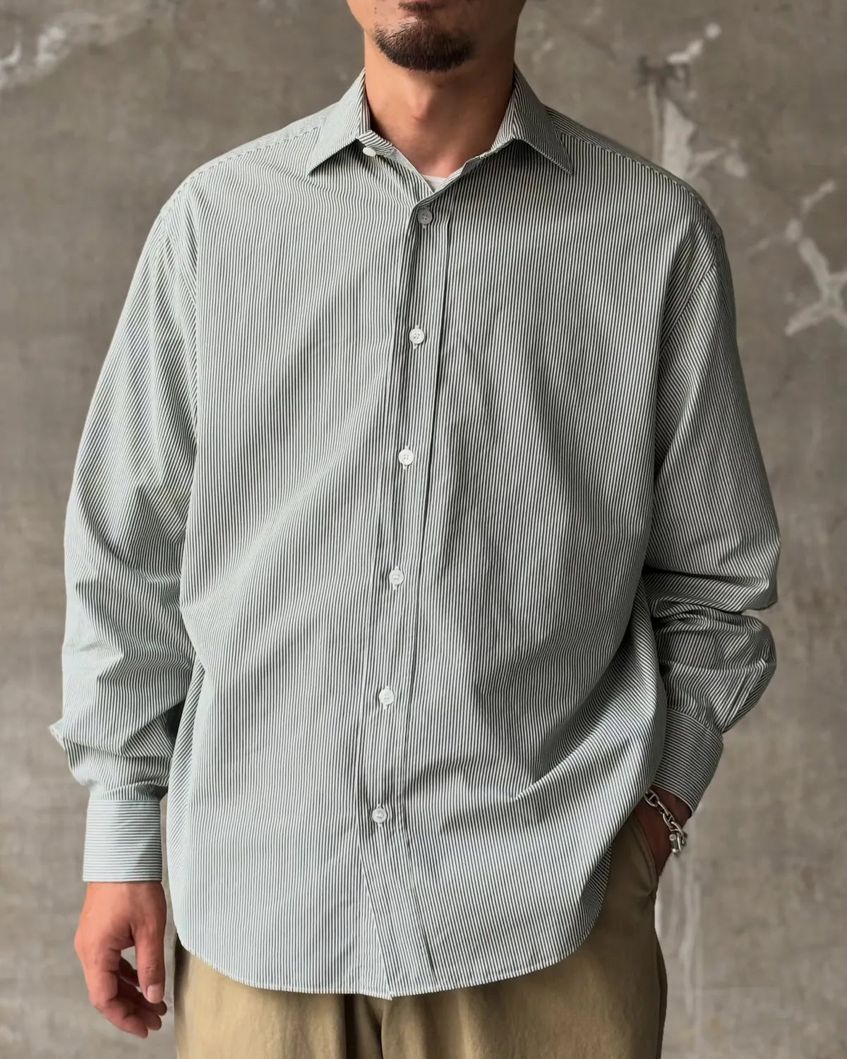 A.PRESSE / Spread Collar Shirt (26AAP-02-15)