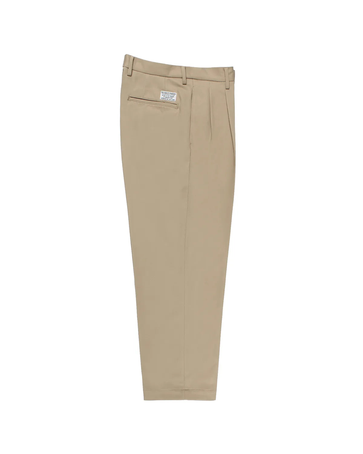 WACKO MARIA / DOUBLE PLEATED CHINO TROUSERS (26FWE-WMP-PT01)