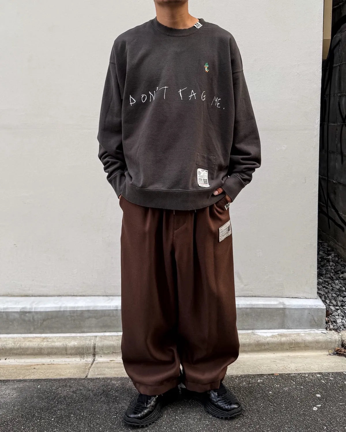 Maison MIHARA YASUHIRO / Don't Tag Me. Sweatshirt (J17PO772)
