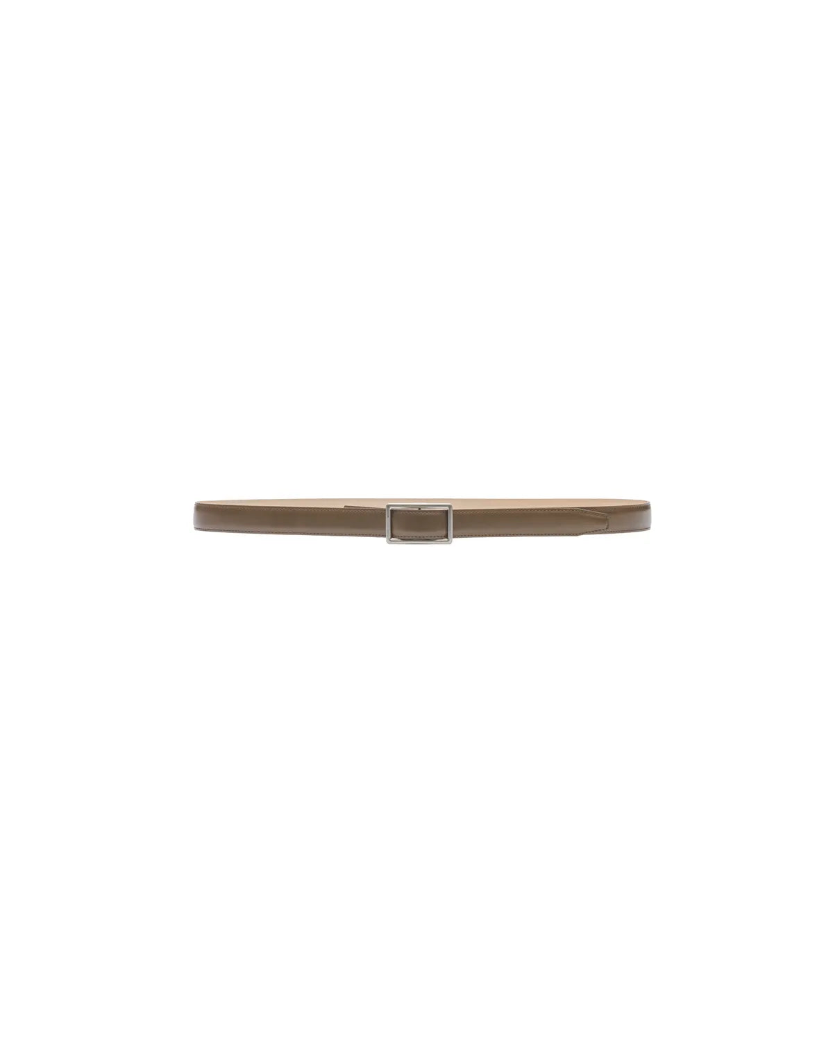 Graphpaper / Holeless Leather Classic Narrow Belt (GU263-90570C)