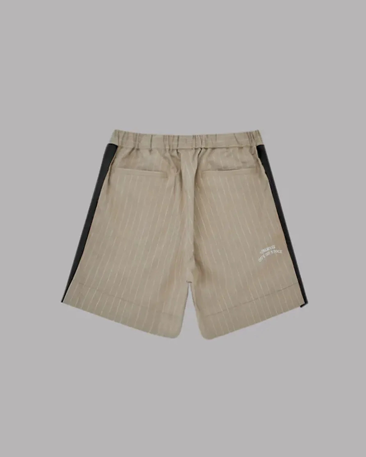 ALWAYS OUT OF STOCK / SIDE STRIPE LINEN TUCKED SHORTS (HA-026106232)