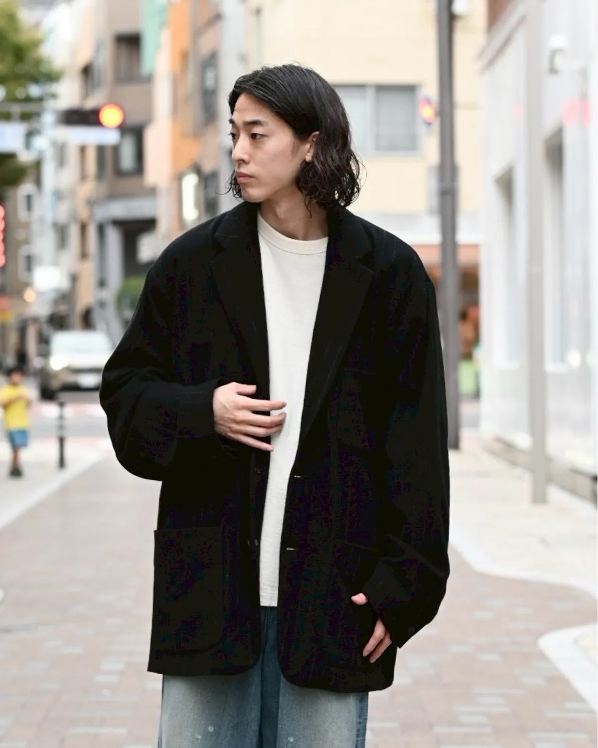 YOKO SAKAMOTO / OVERSIZED JACKET (YS-25AW-10)