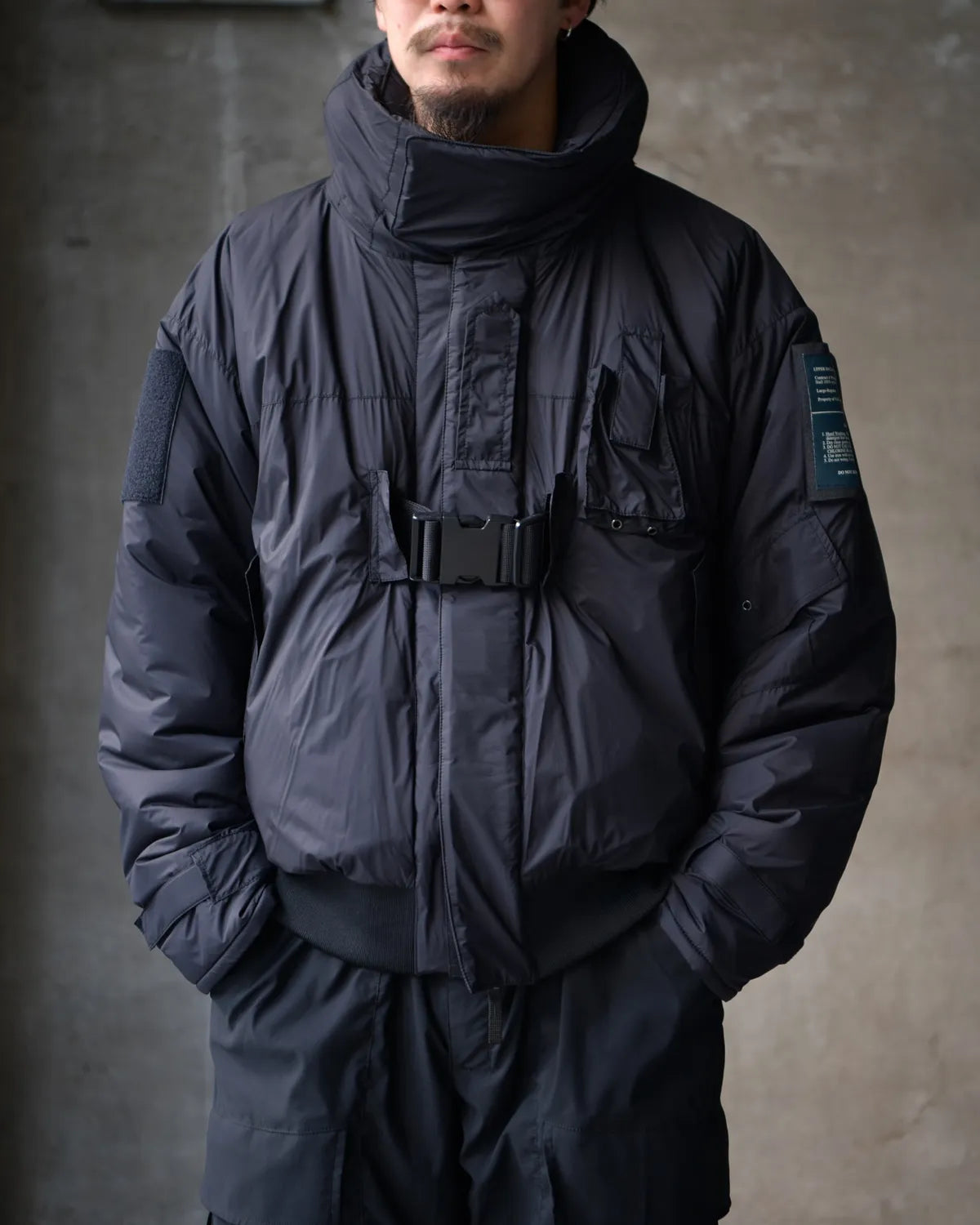 N.HOOLYWOOD TEST PRODUCT EXCHANGE SERVICE / PUFFER JACKET (9252-BL02-003)