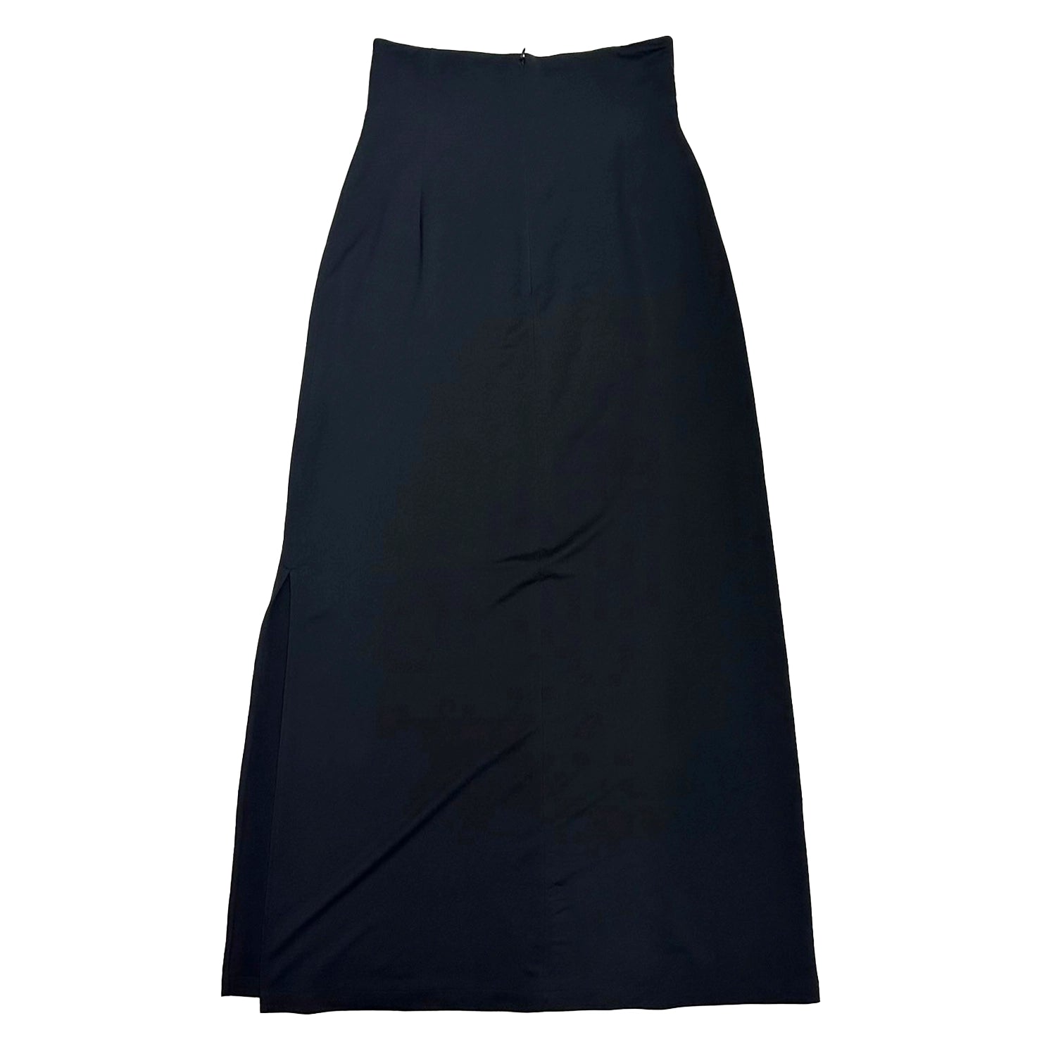 08sircus / Cupro jersey straight long skirt