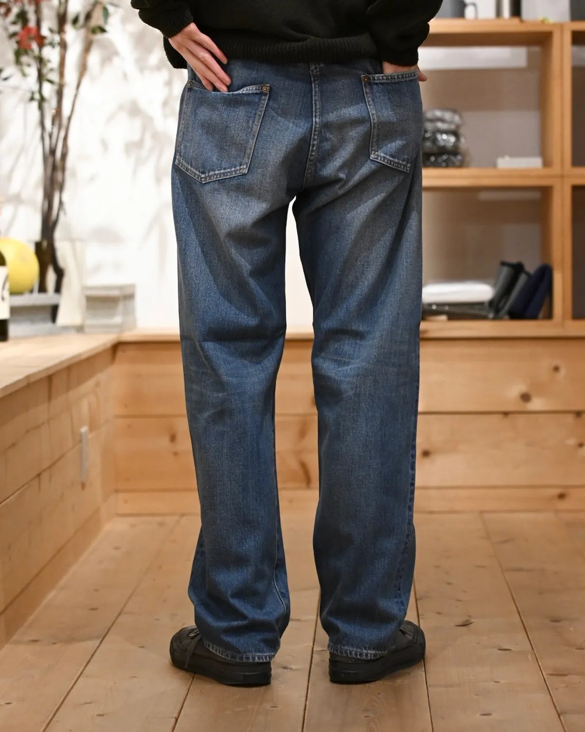 A.PRESSE / No.2 Washed Denim Pants (AP-4008)