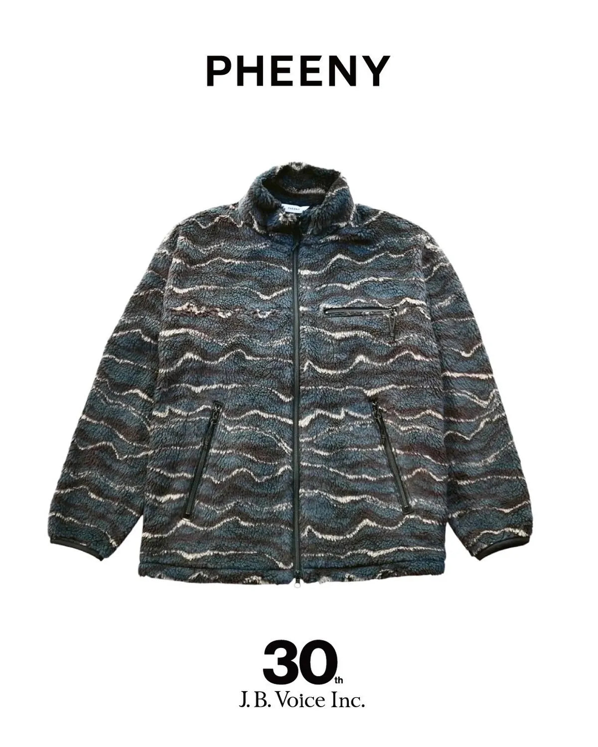 PHEENY (※J.B VOICE EXCLUSIVE)  / WAVE BOA JACKET BOYS for ARGUS (PA25-BL01)