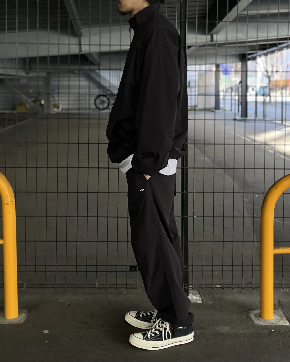 GOD SELECTION XXX / HALF ZIP TRACK JACKET (GX-A26-JK-05)