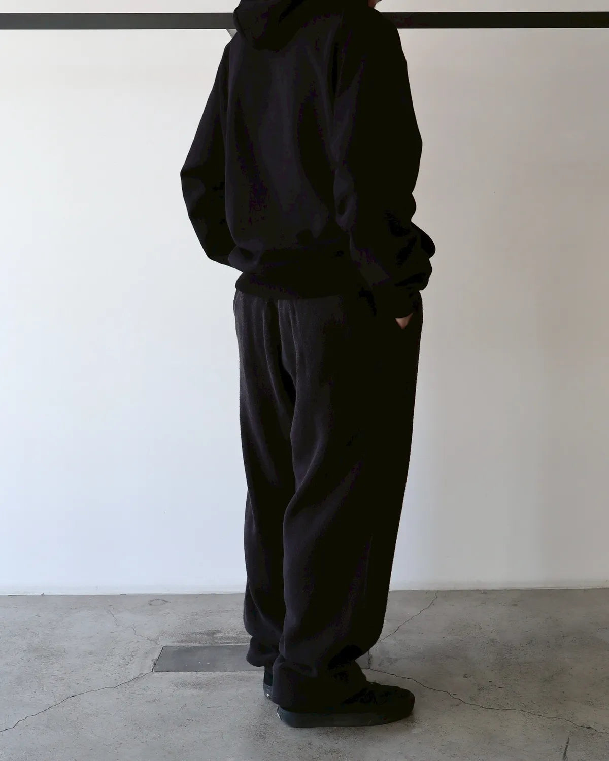 COMOLI / フリース ドローストリングパンツ (C03-05013)