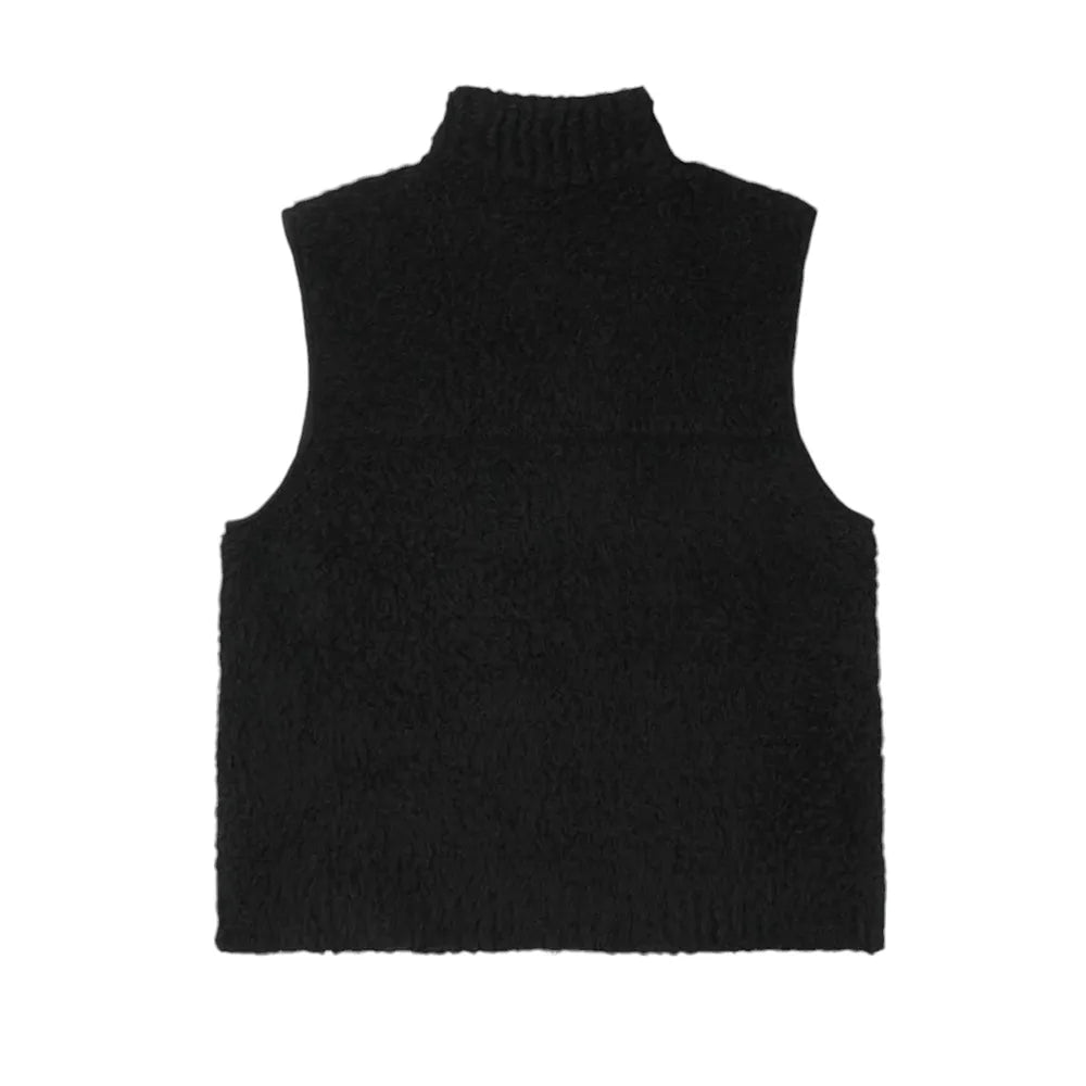 BATONER / Men SHETLAND BOA KNIT VEST (BN-24FM-069)