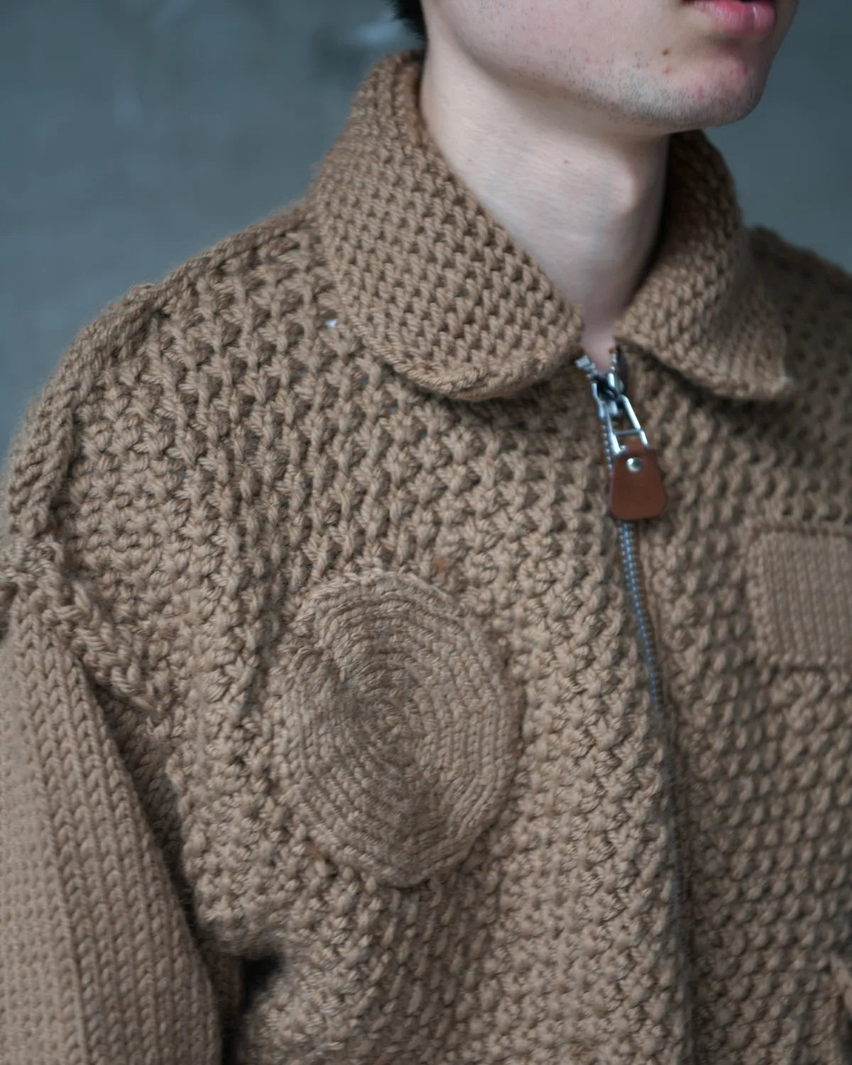 refomed / GRANNY KNIT JACKET (REKN-011)