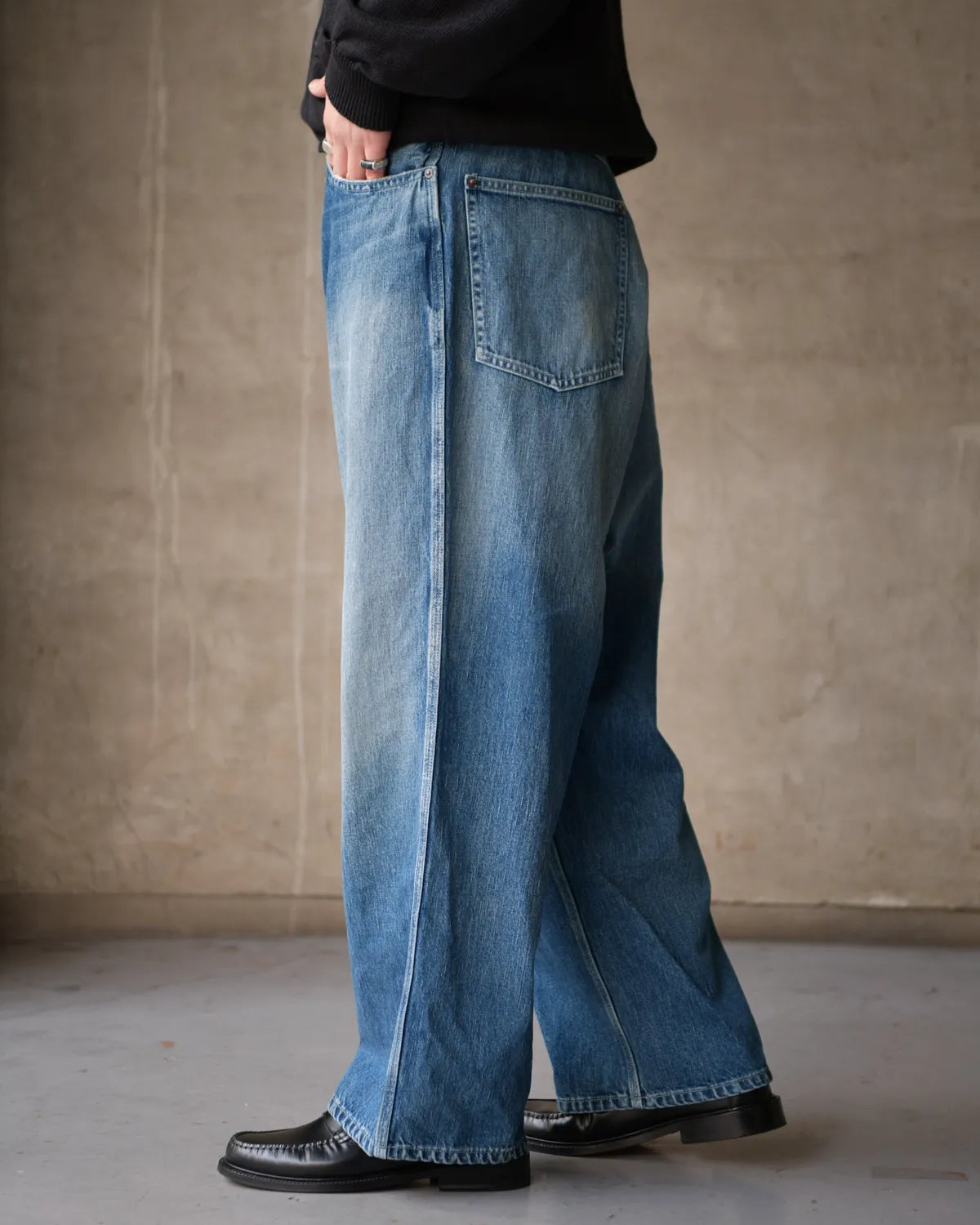 A.PRESSE / Vintage Denim Logger Pants (26SAP-04-26)