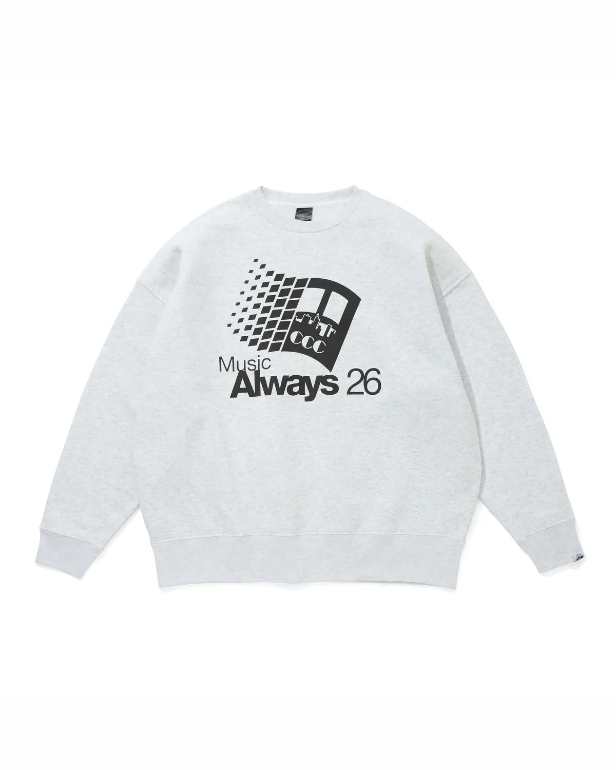 CITY COUNTRY CITY × ISNESS MUSIC / SWEATSHIRT_Music Aleays (CCC-263C008)