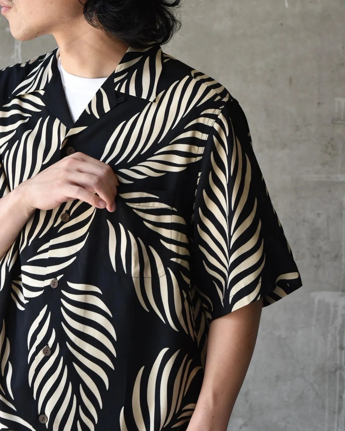 MINEDENIM × WACKO MARIA / HAWAIIAN SHIRT (25MND-WM001)
