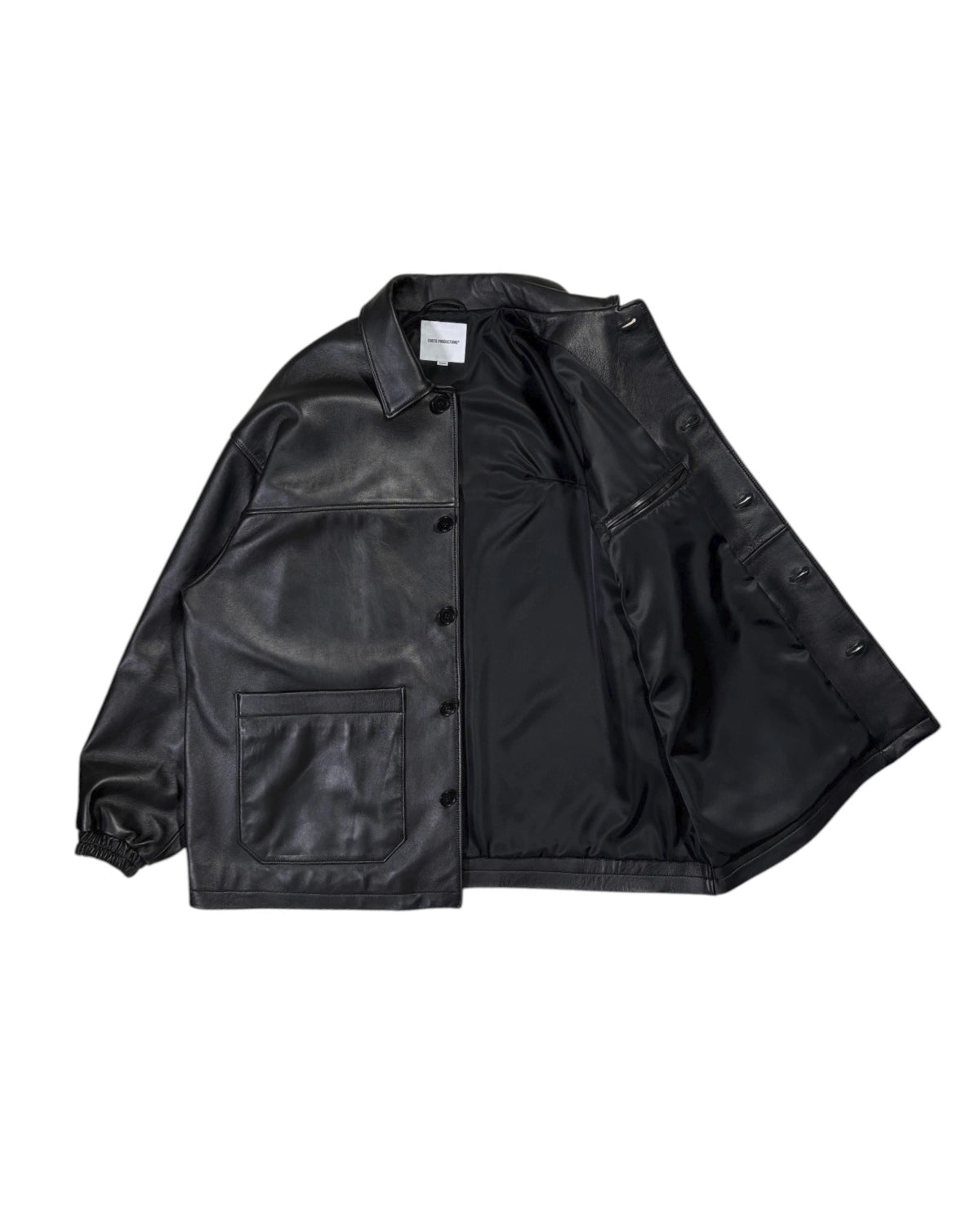 COOTIE PRODUCTIONS® (※ J.B. Voice EXCLUSIVE ) / Leather Car Coat (JB-CTE25A-201)