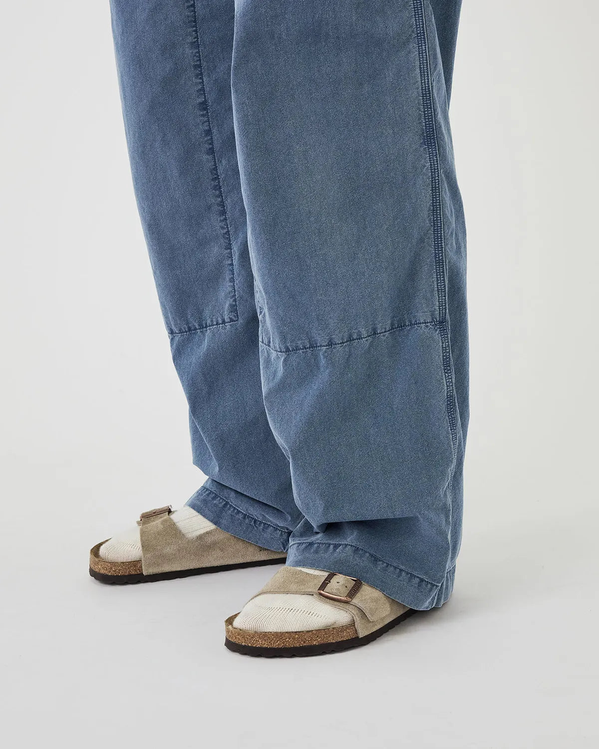 nanamica / Indigo Weather Deck Pants (S26SC002)