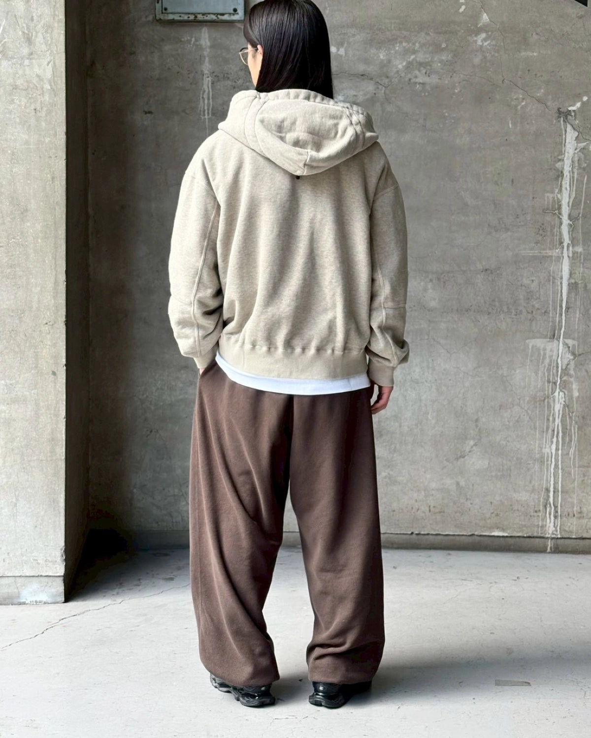 NTN / ZIP UP HOODIE GARMENT DYE (N006-044134D)