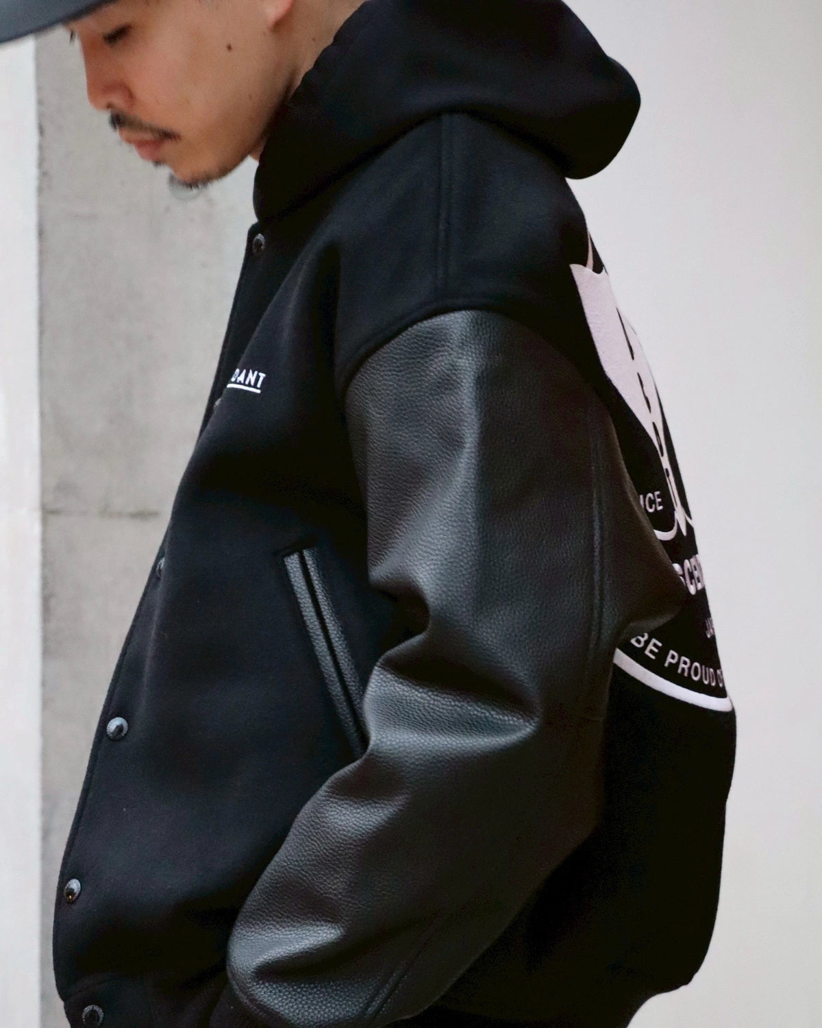 DESCENDANT / FLUKE UP VARSITY JACKET (252CPDS-JKM01S)