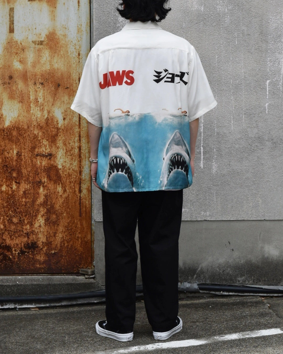 WACKO MARIA × JAWS / S/S HAWAIIAN SHIRT (JAWS-WM-HI01)