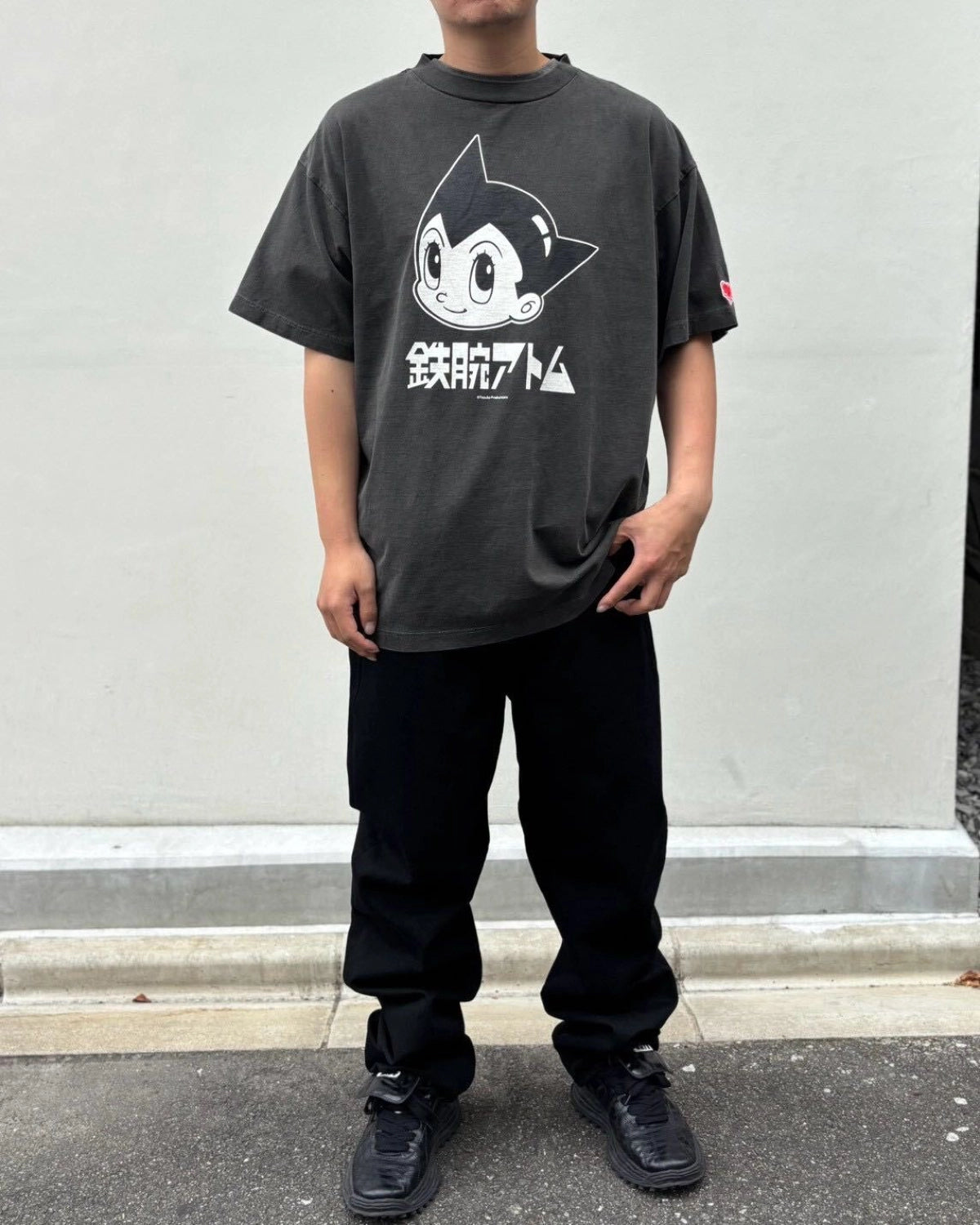 Emotionaly Unavailable × 鉄腕アトム / EU AB  FACE SS TEE (EU-MK1-0000-C01)