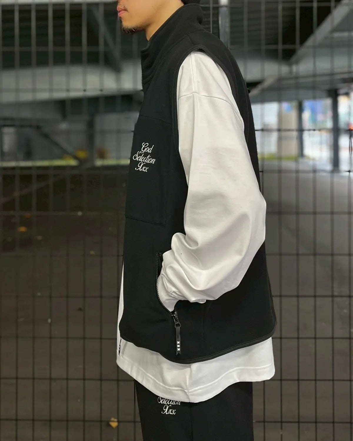 GOD SELECTION XXX / FLEECE VEST (GX-A26-JK-02)