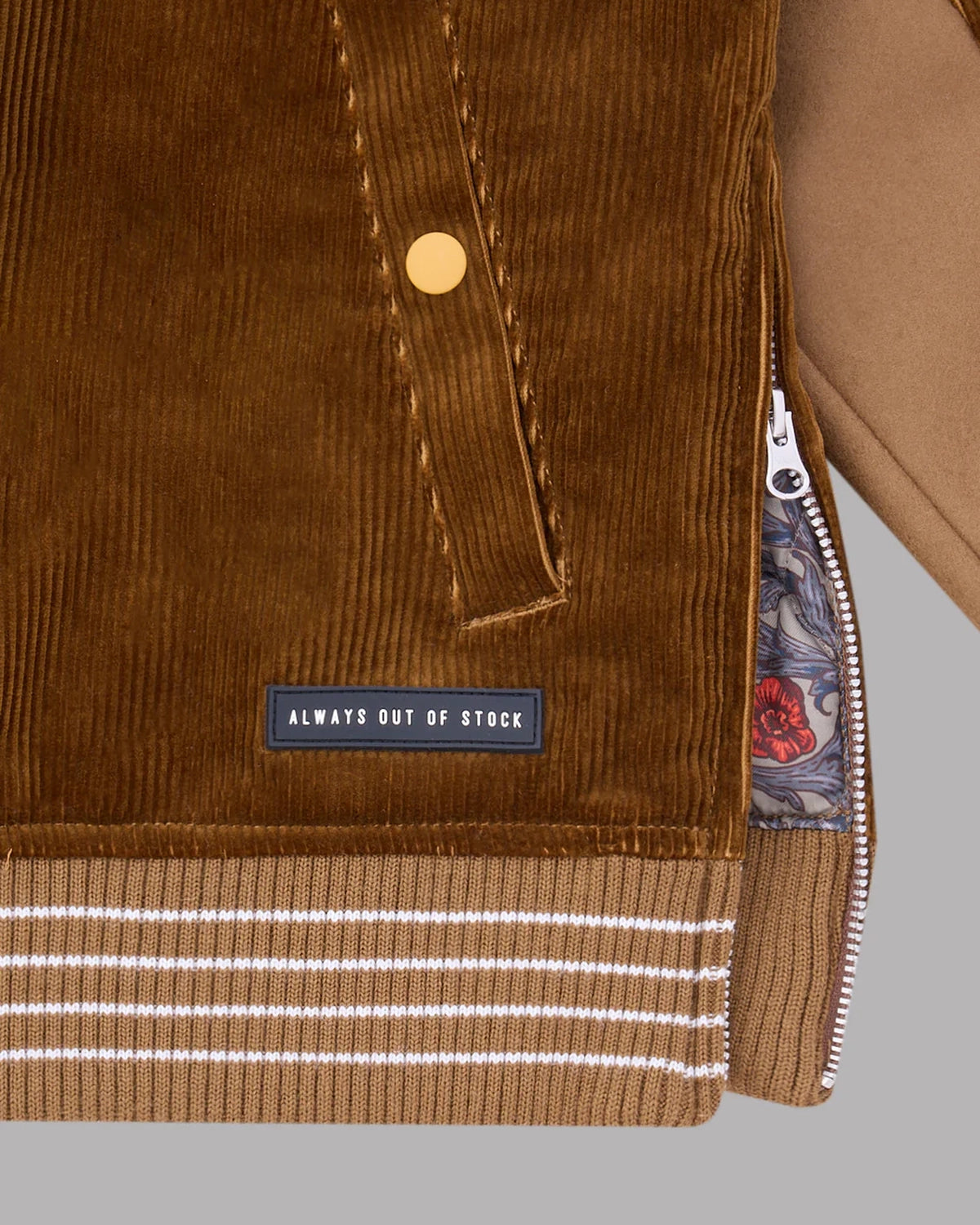 ALWAYS OUT OF STOCK / STADIUM BOMBER JACKET (HA-025201124)