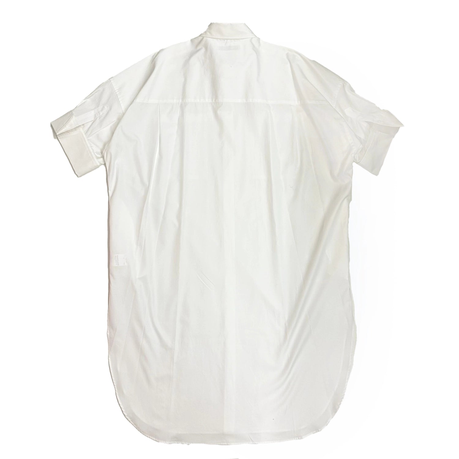 08sircus / Broad over size long shirt dress