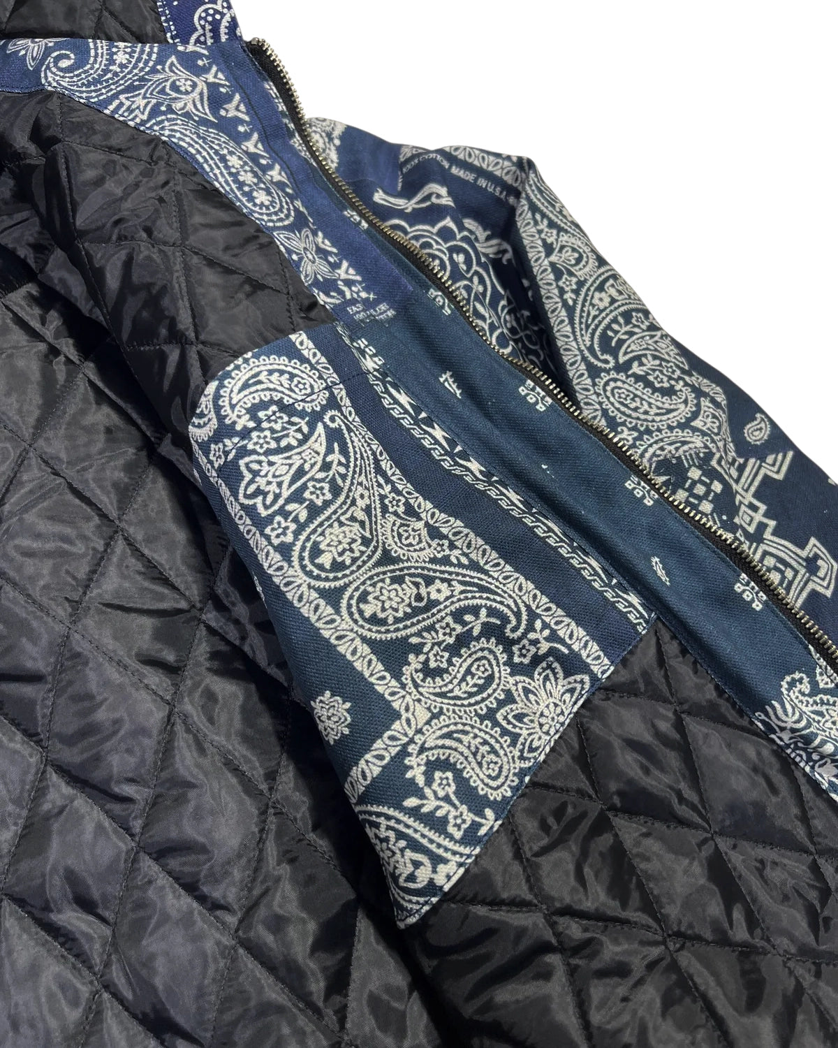 MIYAGIHIDETAKA -Rafu-  / Quilted Hoodie Jacket (MH027)