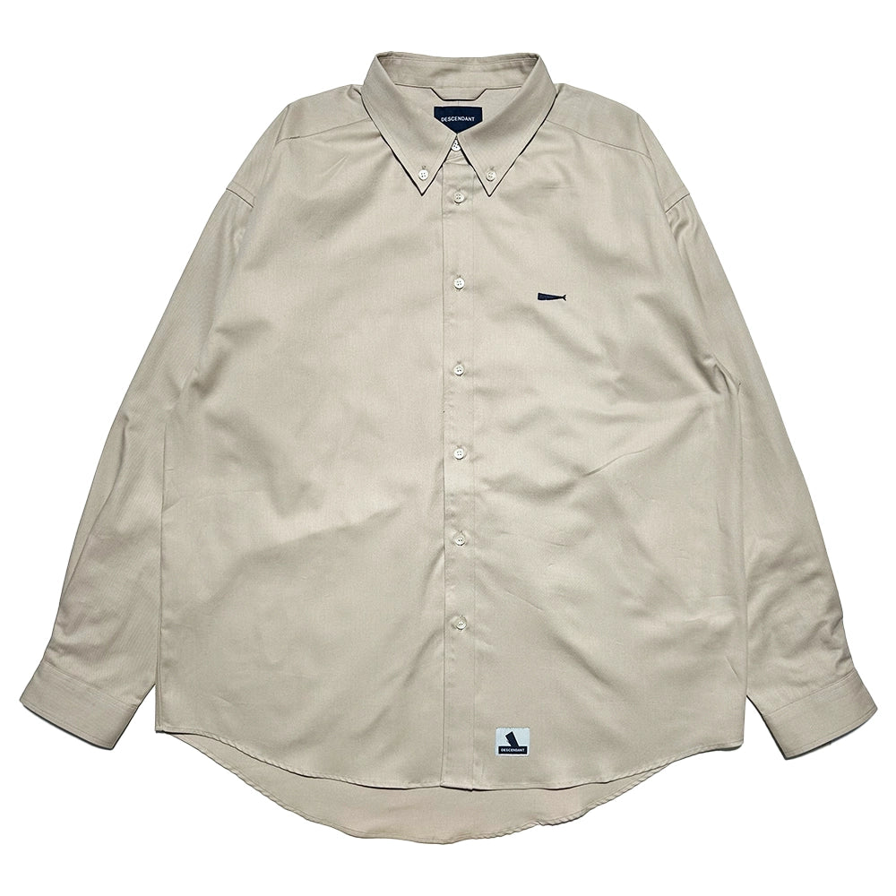 DESCENDANTのKENNEDY'S TWILL LS SHIRT