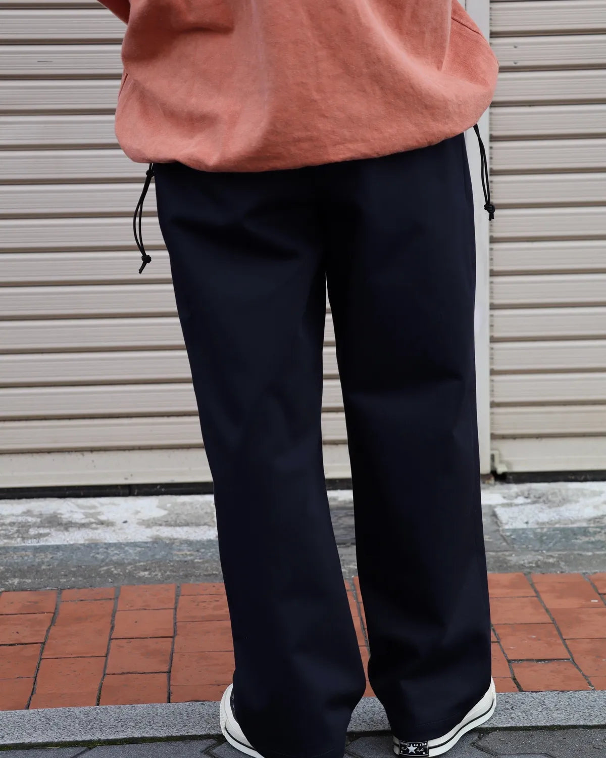 DESCENDANT / DC-3 ORGANIC COTTON TWILL TROUSERS (262TQDS-PTM01)