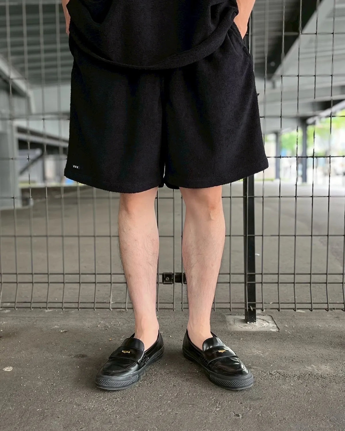 GOD SELECTION XXX / PILE BOARD SHORTS (GX-S25-SP-05)
