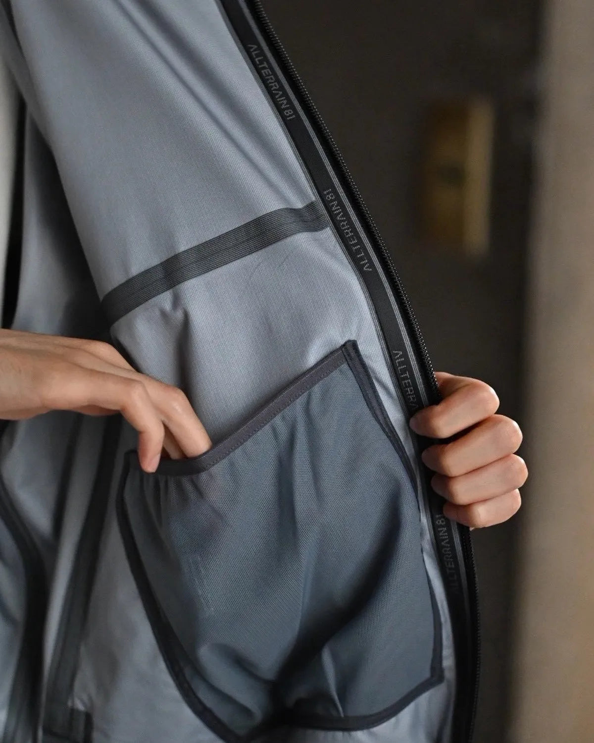 N.HOOLYWOOD ×  DESCENTE ALLTERRAIN / SHELL JACKET  (D06FWB16MB-pieces)