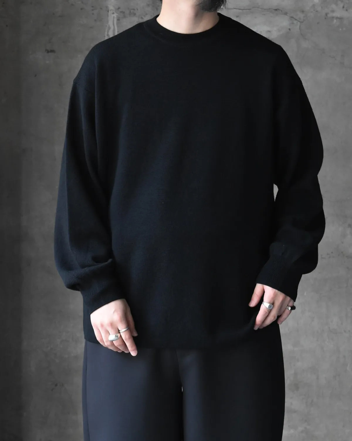 N.HOOLYWOOD COMPILE / CREWNECK KNIT (2252-KT05-042)