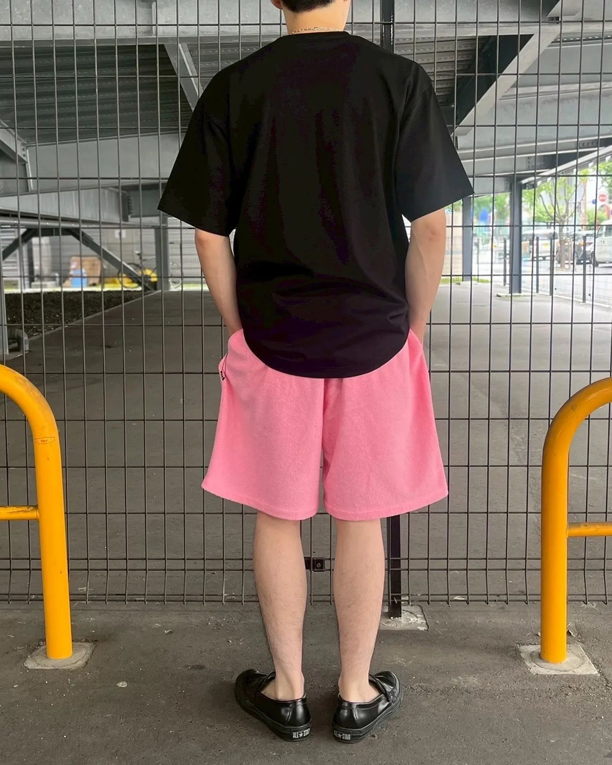GOD SELECTION XXX / PILE BOARD SHORTS (GX-S25-SP-05)