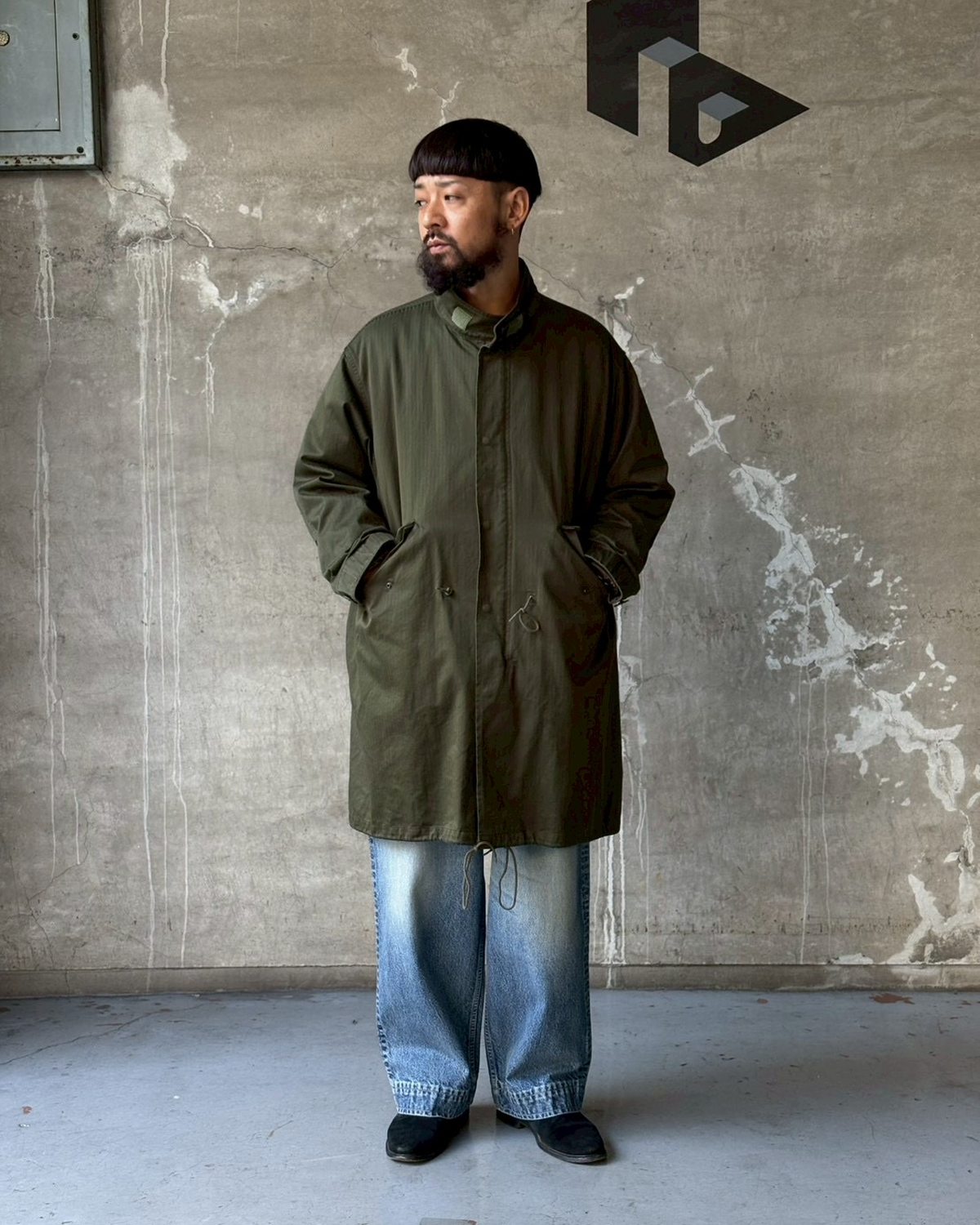 Graphpaper × N.HOOLYWOOD / Two Tuck Tapered Pants (NH-GP-CP01)