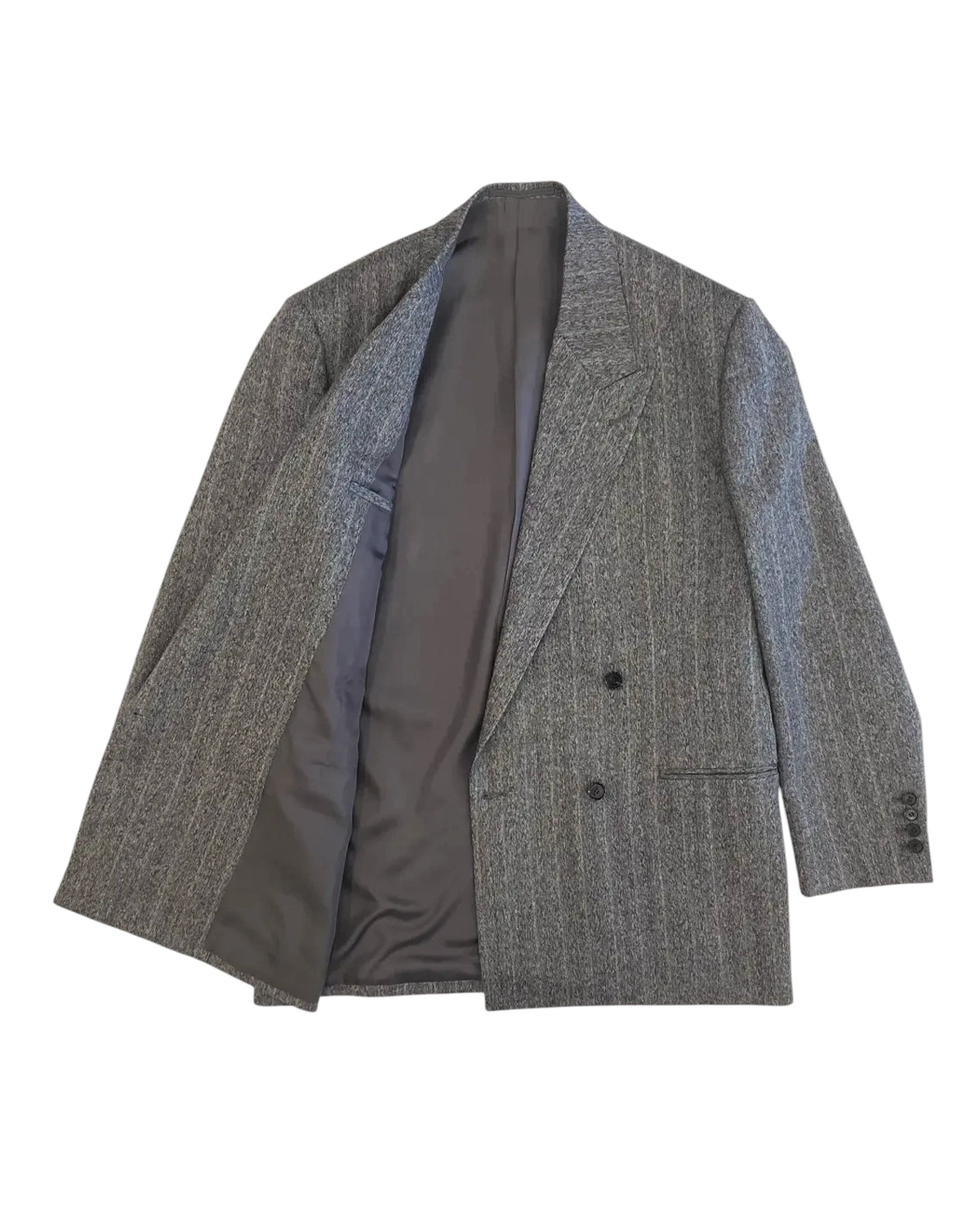 BOWTE / RED PINSTRIPES HERRINGBONE DOUBLE BREASTED TAILOR JK (252-06-0003)