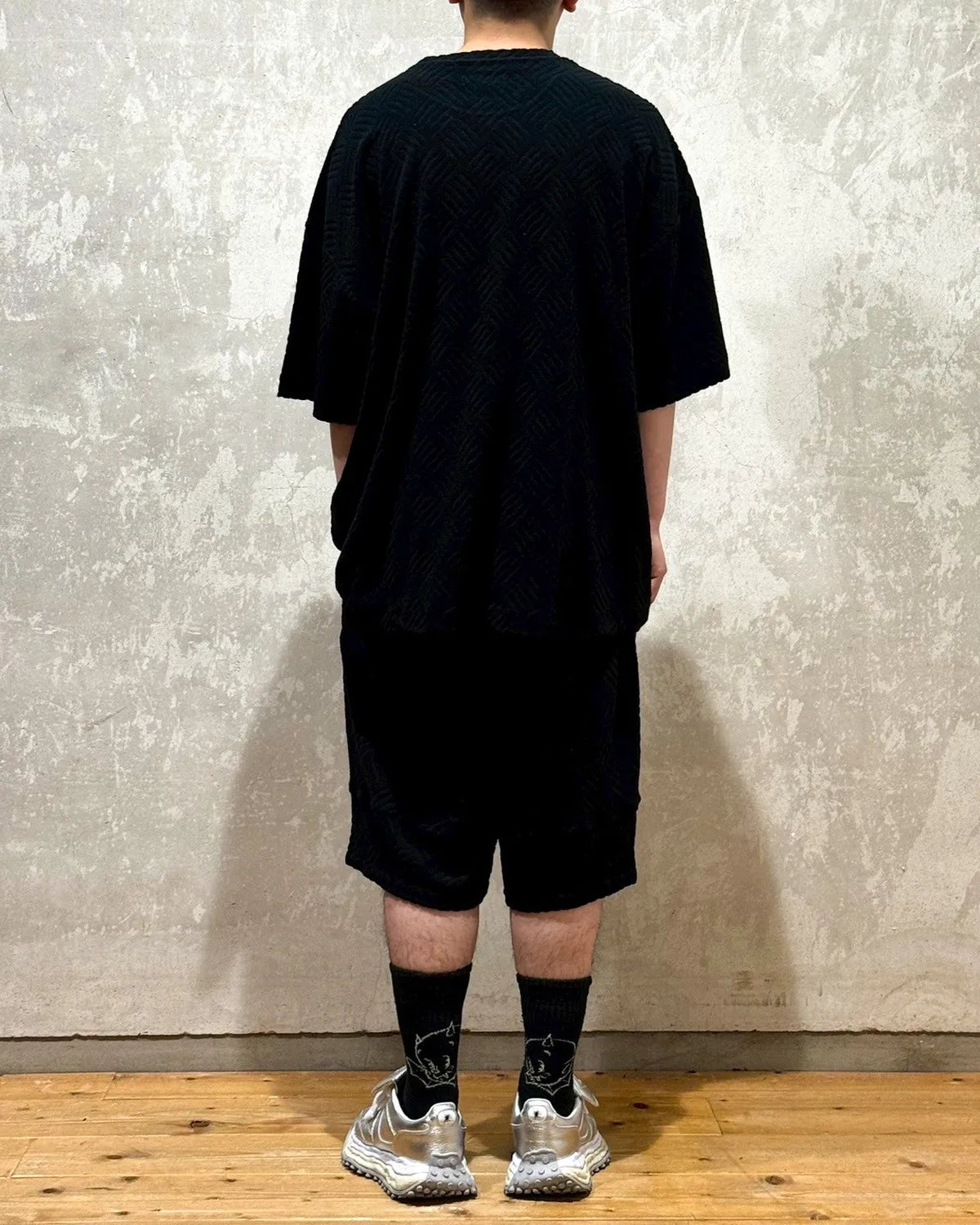 TIGHTBOOTH / CHECKER PLATE BIG SHORTS (00009088)