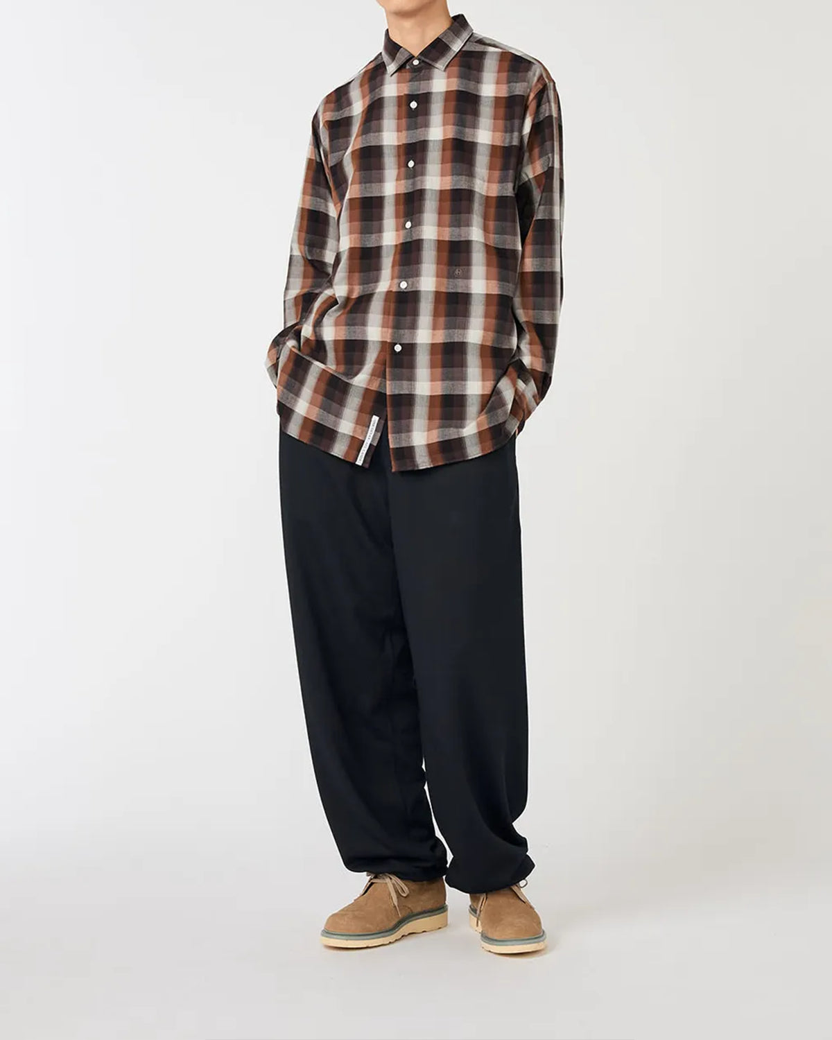 nanamica / Regular Collar Wind Shirt (S26SG059)