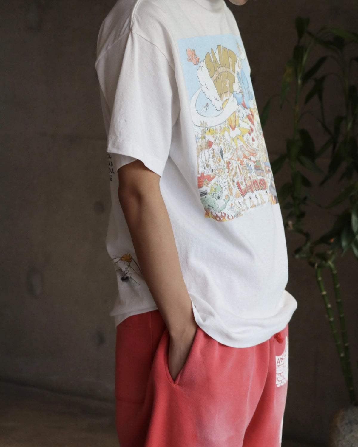 ©︎SAINT Mxxxxxx / SS T-SHIRT / SAINT WET (SM-MK8-0000-016)