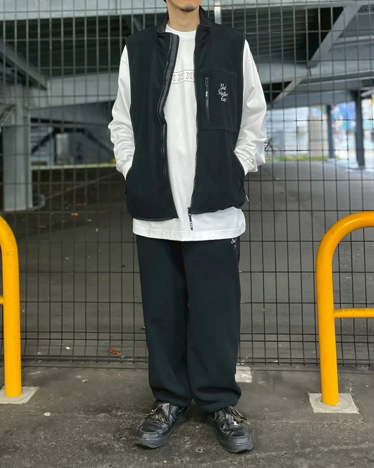 GOD SELECTION XXX / FLEECE VEST (GX-A26-JK-02)