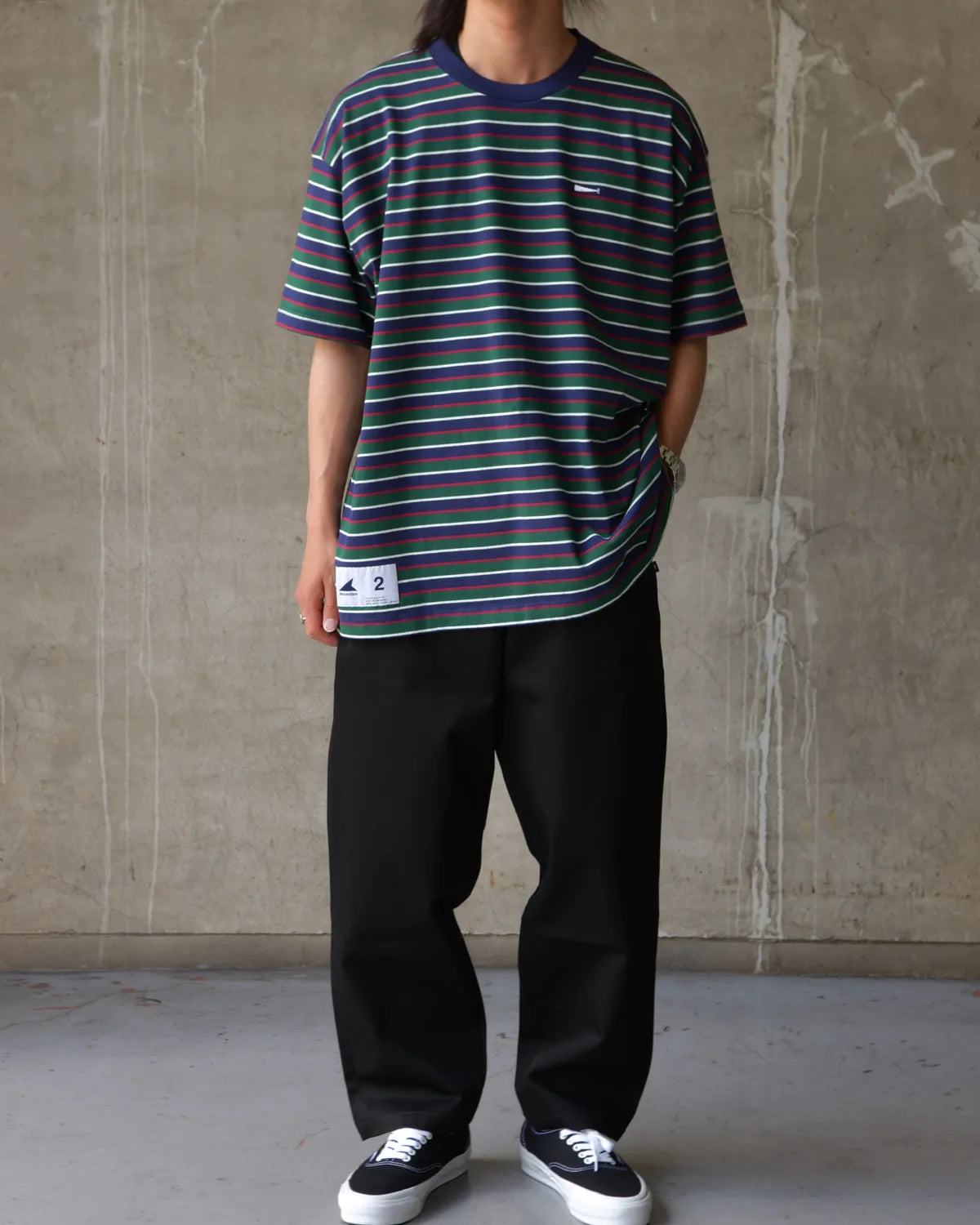 DESCENDANT / HORIZONTAL STRIPE SS (261ATDS-CSM28)