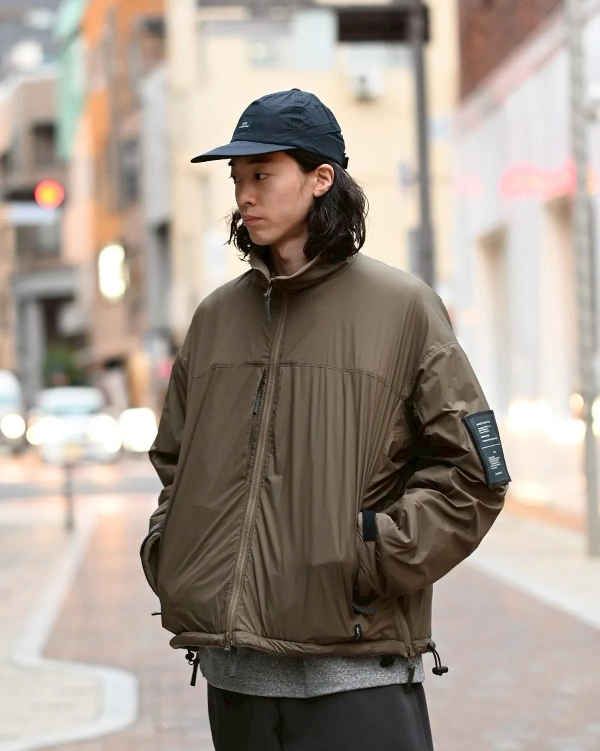 N.HOOLYWOOD TEST PRODUCT EXCHANGE SERVICE / REVERSIBLE OVERSHIRT (9252-BL01-003)